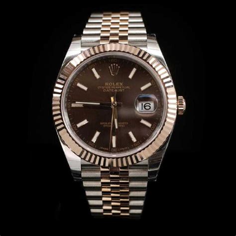 rolex datejust 2 41mm rose gold